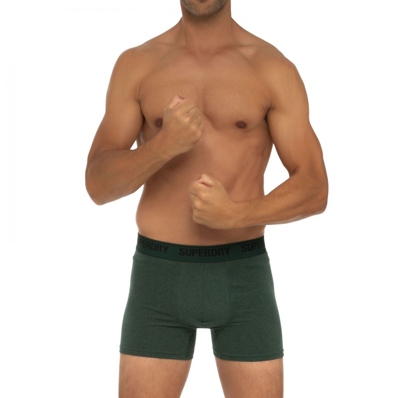 Boxerman_Herrenunterwäsche_Boxershorts_Superdry_2-er Set_Boxer Briefs_Khaki