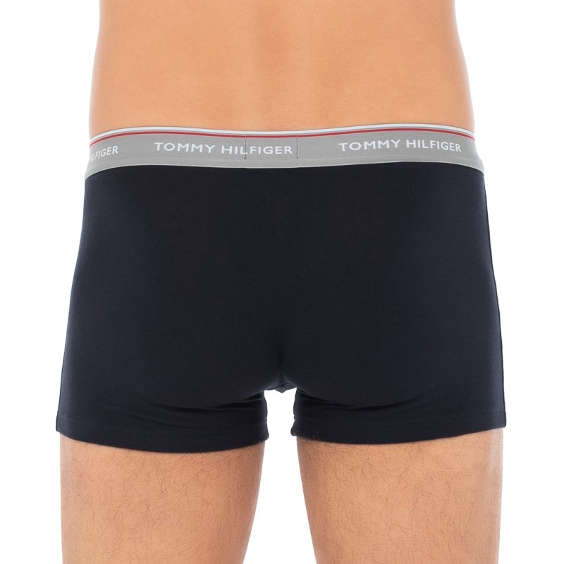 TommyHilfiger_3-erSet_Trunks_Dunkelblau_mitverschiedenfarbigemWebbund