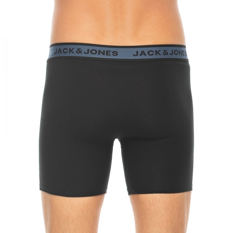 Jack&Jones_3-erSet_BoxerBriefs_Schwarz_mitverschiedenfarbigemWebbund_mitverschiedenfarbigemWebbund