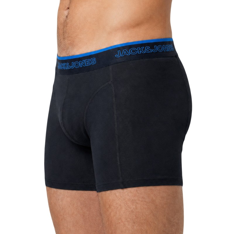 Jack & Jones 5-er Set Trunks Dunkelblau verschiedenfarbiger Bund