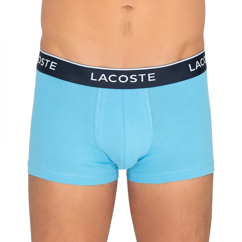 Lacoste_3-erSet_Trunks_Blau&Grün