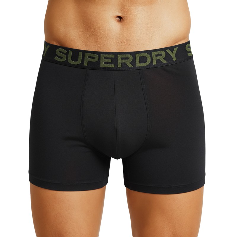 Superdry_Trunks_3erSet_Schwarz_Grau_Olive