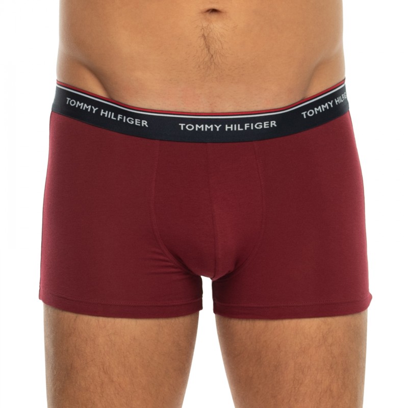 TommyHilfiger_3-erSet_Trunks_Blau,Grau&Bordeaux