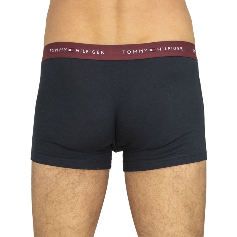TommyHilfiger_3-erSet_Trunks_Blau_mitverschiedenfarbigemWebbund