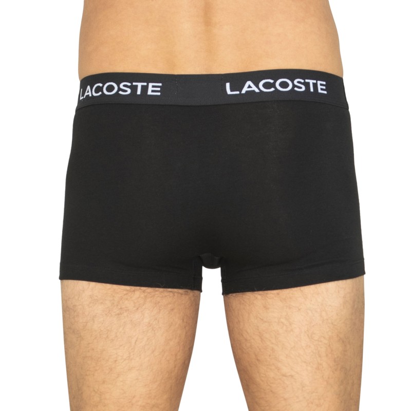Lacoste 5-er Set Trunks Schwarz mit verschiedenfarbigem Webbund