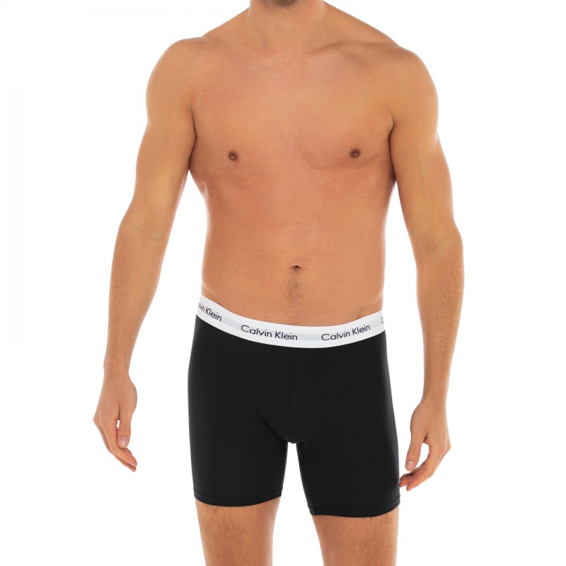 CalvinKlein_3-erSet_BoxerBriefs_Schwarz_verschiedenfarbigerWebbund