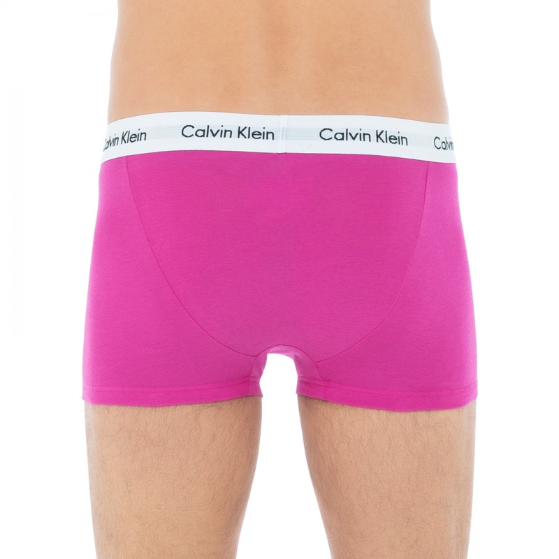 CalvinKlein_3-erSet_LowRise_Trunks_Grau,Pink&Lila