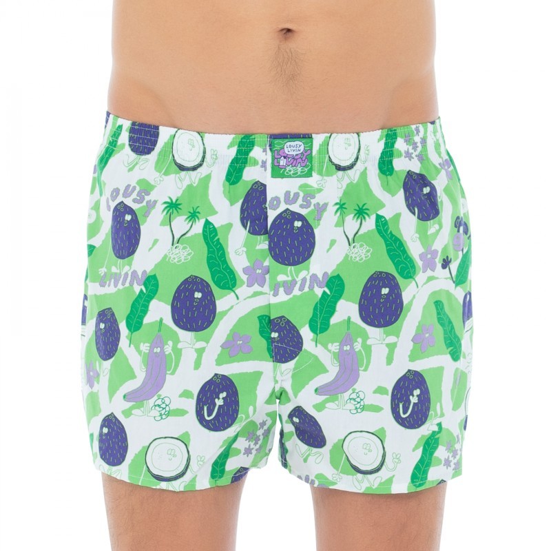 Lousy Livin Boxershorts 2-er Set Schwarz & Weiß mit All-Over-Print