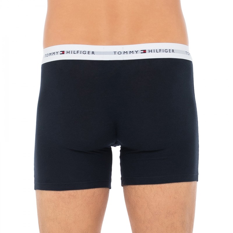 TommyHilfiger_3-erSet_BoxerBriefs_Dunkelblau_mitverschiedenfarbigemWebbund