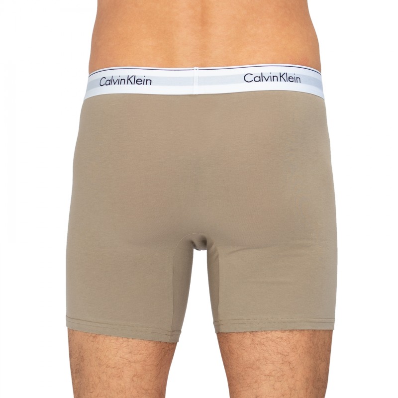 CalvinKlein_5-erSetBoxerBriefs_Türkis,Beige,Blau,Hellblau,Grau