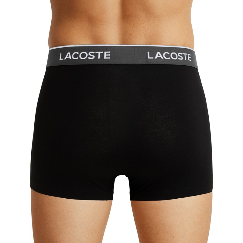 Boxerman_Herrenunterwäsche_Boxershorts_ Lacoste_5-er Set_Trunks_Schwarz