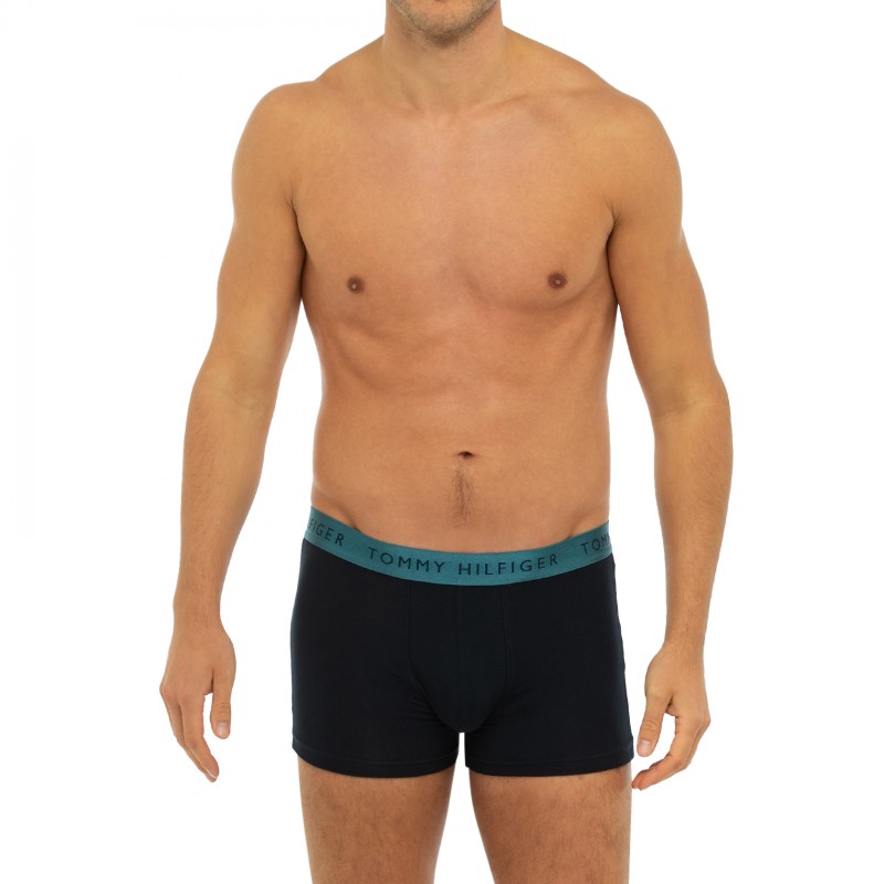 TommyHilfiger_3-erSet_Trunks_Blau_mitverschiedenfabigemWebbund