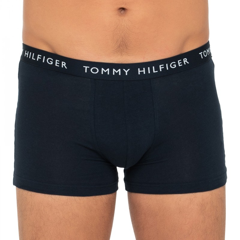Boxerman_Herrenunterwäsche_Boxershorts_Tommy Hilfiger_3-er Set_Trunks_Dunkelblau