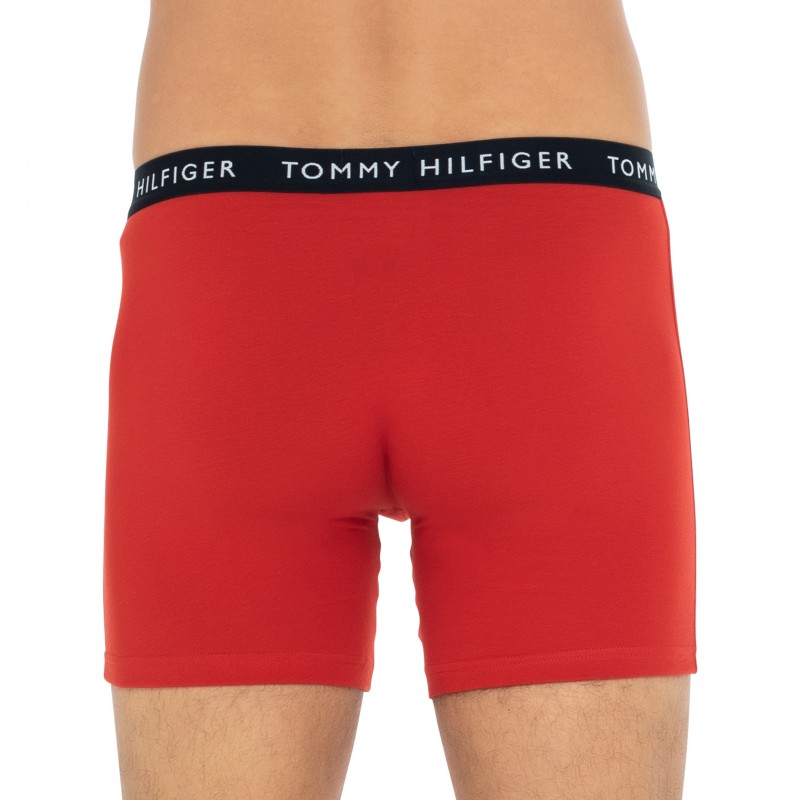 TommyHilfiger_3-erSet_Trunks_Blau&Rot