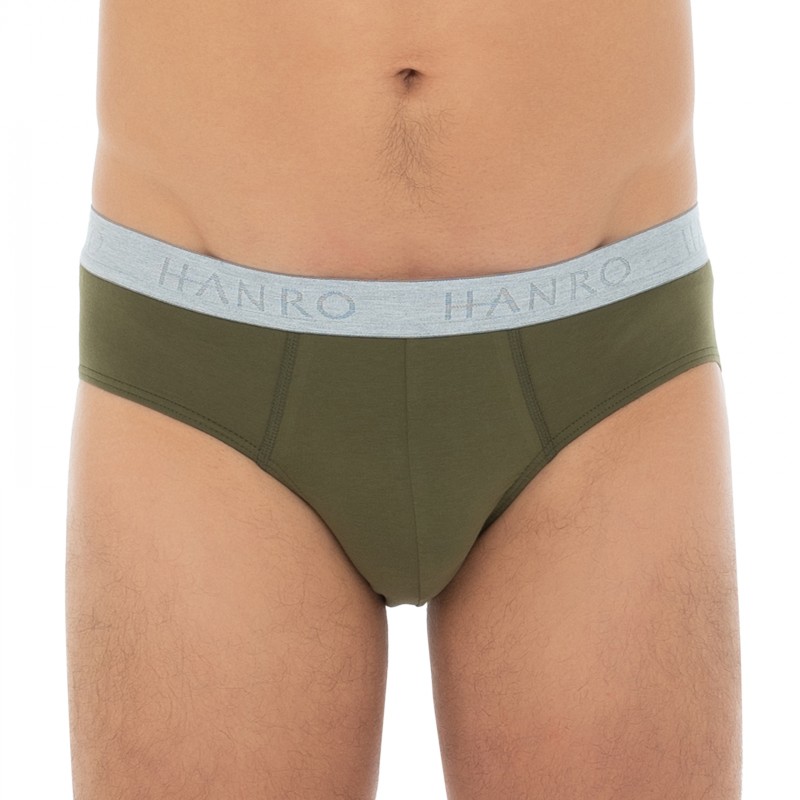 Hanro_2-erSet_Slips_Blau&Khaki
