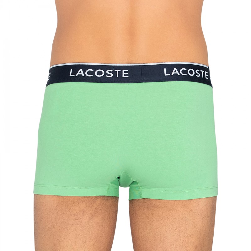 Lacoste_3-erSet_Trunks_Blau&Grün