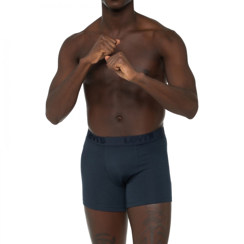 Boxerman_Herrenunterwäsche_Boxershorts_Levi's_3-er Set_Boxer Briefs_Dunkelblau