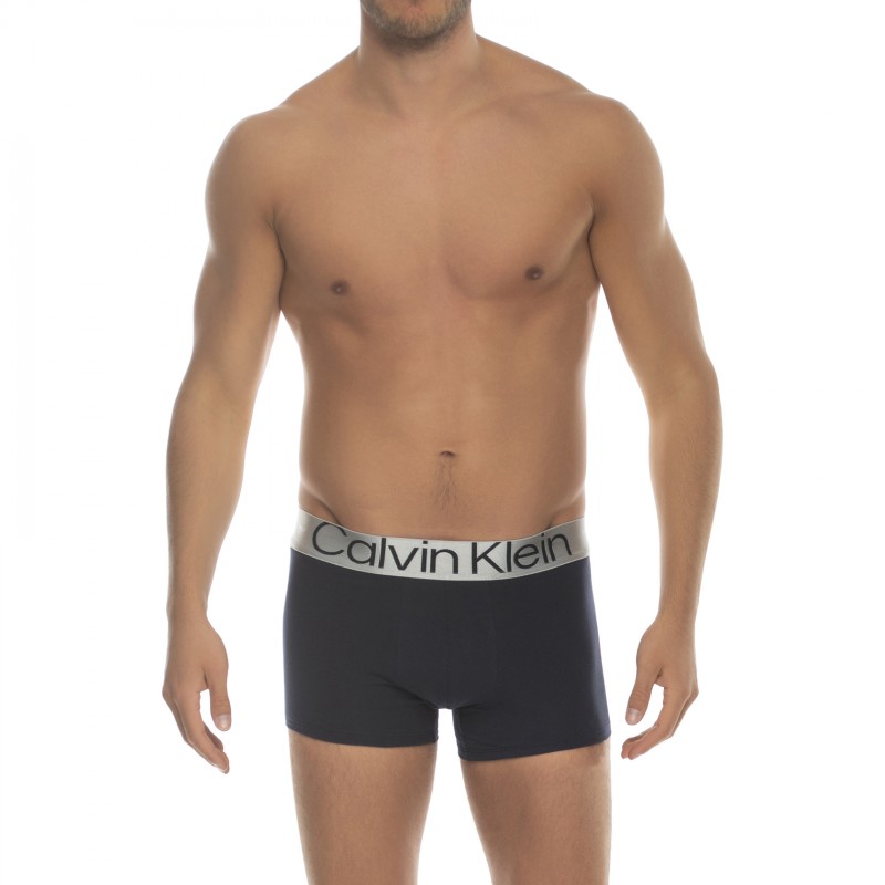 CalvinKlein_3-erSet_Trunks_Schwarz,Grau&Rosa