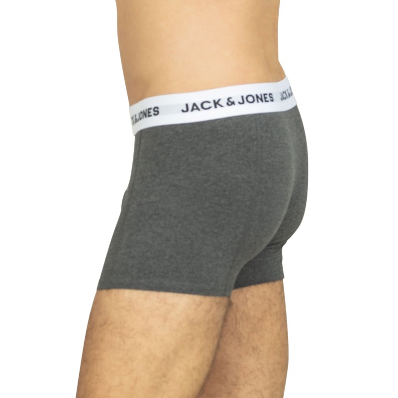 Jack & Jones 10-er Set Trunks Schwarz, Blau, Grün & Grau
