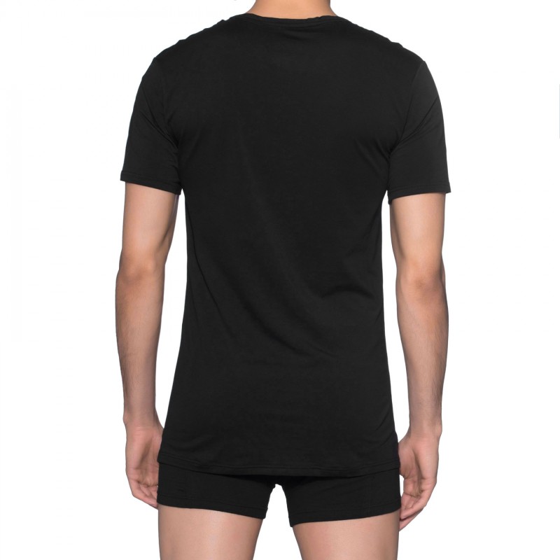 Boxerman_Herrenunterwäsche_T-Shirt_Mey_Unterhemd_Dry Cotton_Schwarz