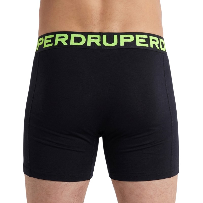 Superdry_3-erSet_Trunks_Schwarz_bunteLogos