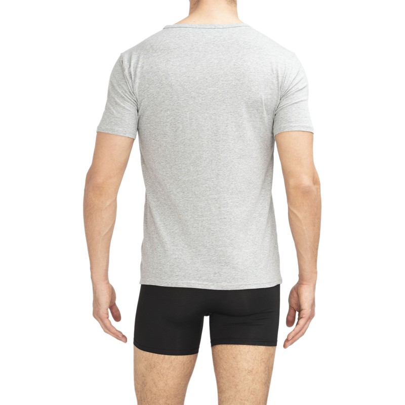 TommyHilfiger_3erSet_VNeck_TShirts_Grau,Weiß,Schwarz