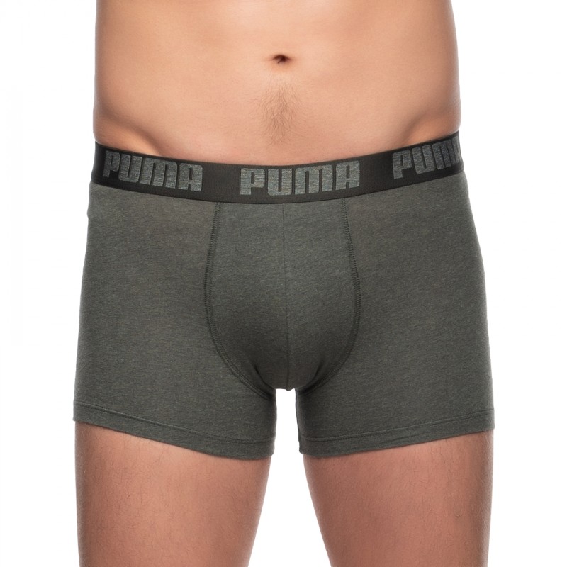 Boxerman_Herrenunterwäsche_Puma_2-er Set_Basic Boxer_Khakigrün