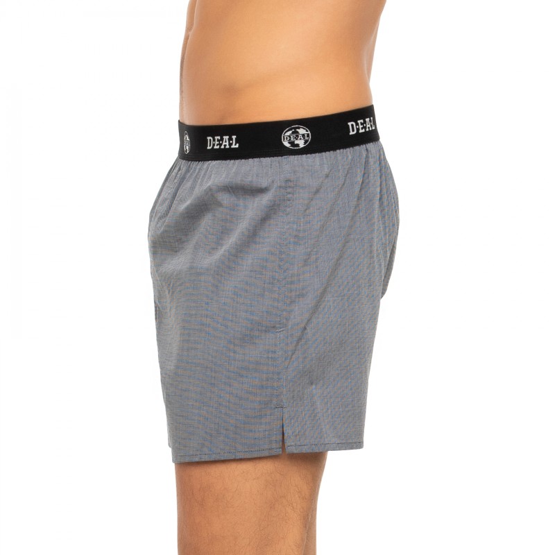 Boxerman_Herrenunterwäsche_D.E.A.L International_Boxershorts_Logobund_Grau