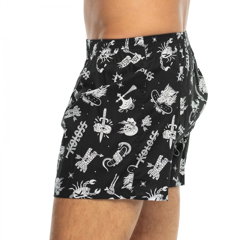 LousyLivin_Boxershorts_Schwarz&Weiß_mitMotiv