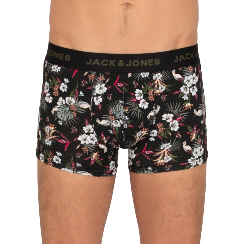 Jack & Jones_3-er Set_Trunks_Schwarz_mitMotiv