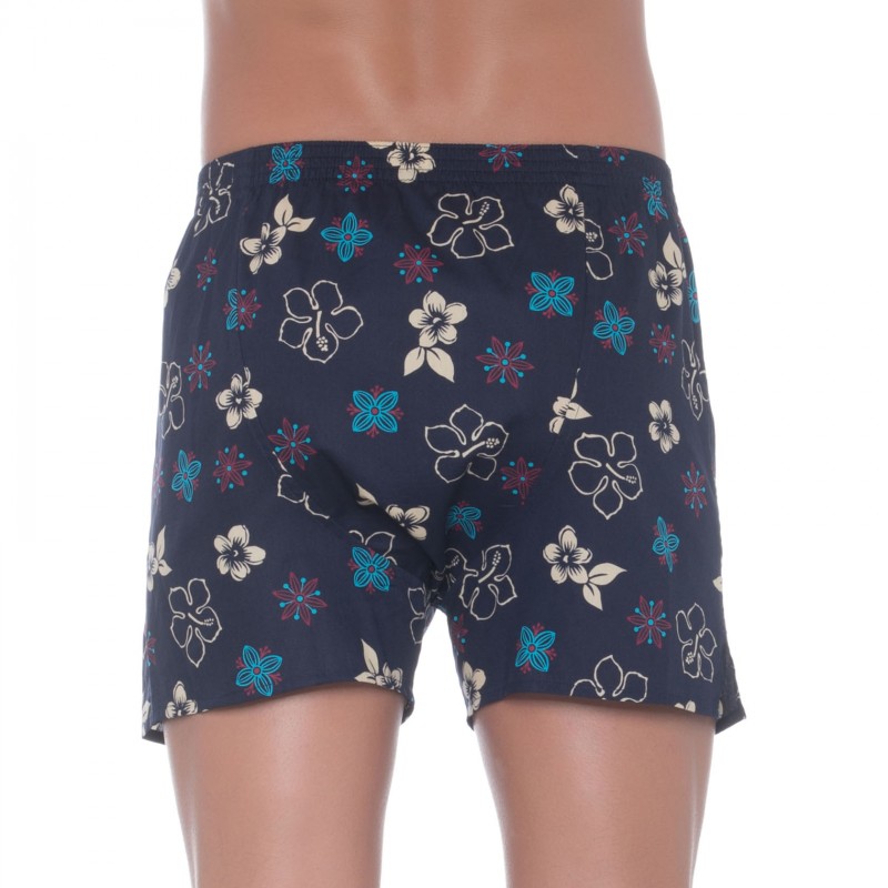 D.E.A.L International_Boxershorts_Blau_Sommerliche Blüten