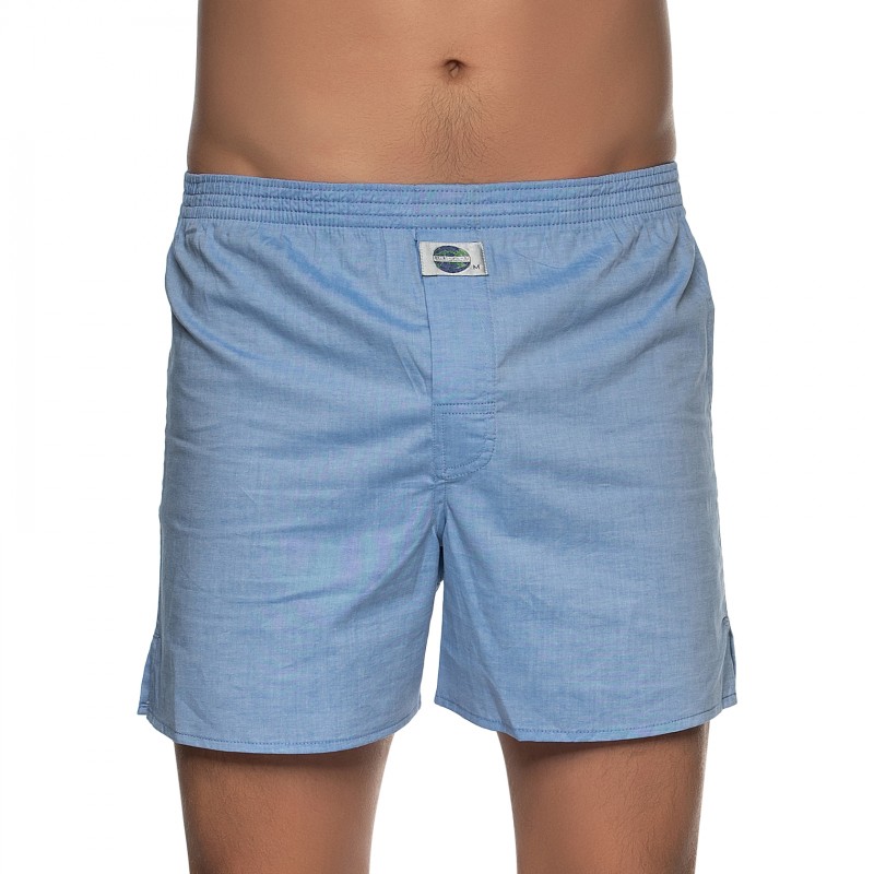 Boxerman_Herrenunterwäsche_D.E.A.L International_Boxershorts_Blau_Chambray