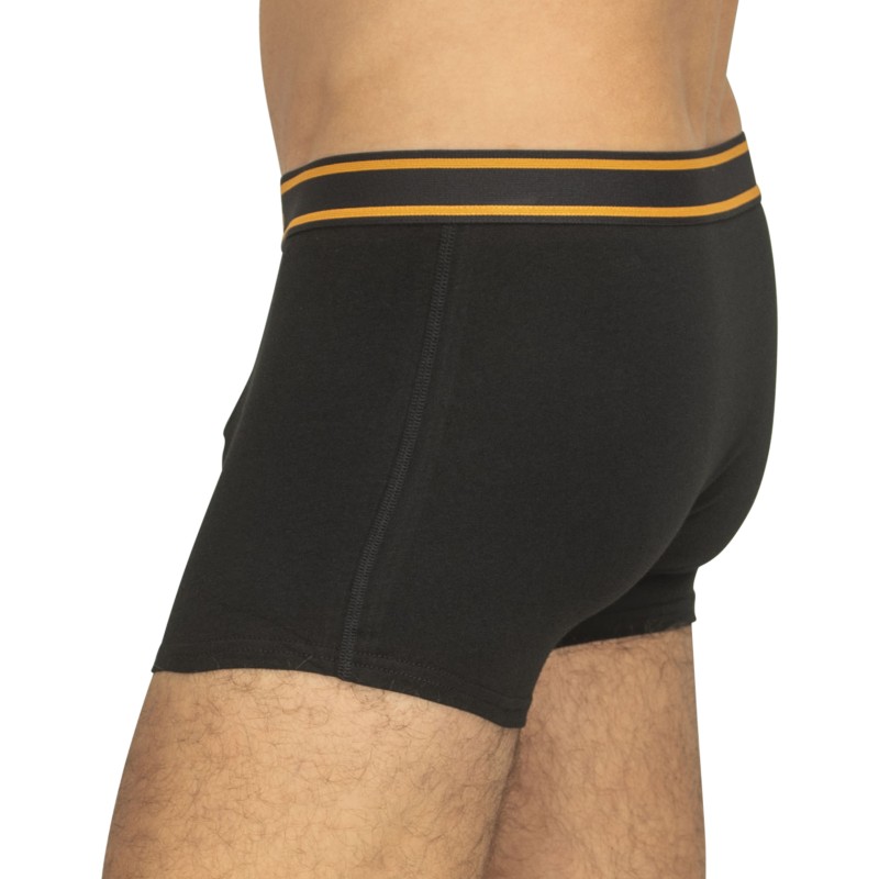 Jack & Jones 5-er Set Trunks Schwarz, Grau & Blau mit verschiedenfarbigen Webbund