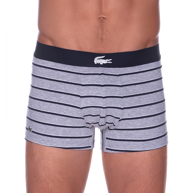 Boxerman_Boxershorts_Herrenunterwäsche_Retroshorts_Lacoste_3-er Set_Trunks_Grau