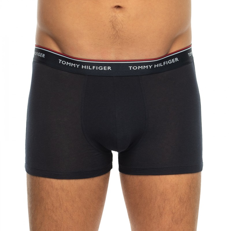 TommyHilfiger_3-erSet_Trunks_Blau,Grau&Bordeaux