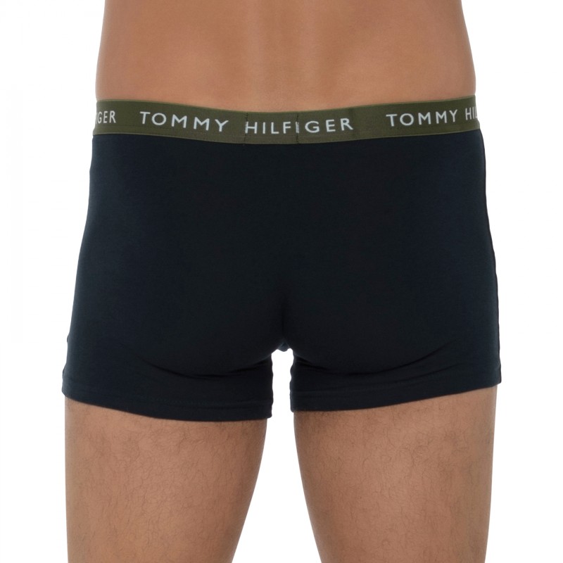 Boxerman_Herrenunterwäsche_Boxershorts_Tommy Hilfiger_3-er Set_Trunks_Dunkelblau