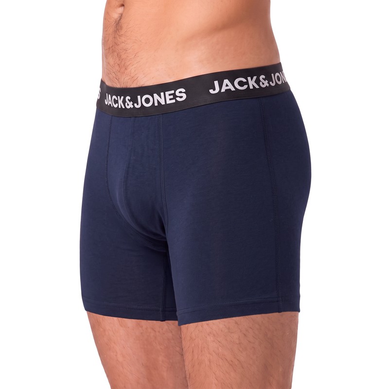 Jack & Jones 5-er Set Trunks Blau & Schwarz