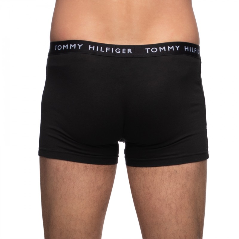 Boxerman_Herrenunterwäsche_Boxershorts_Tommy Hilfiger_3-er Set_Trunks_Schwarz