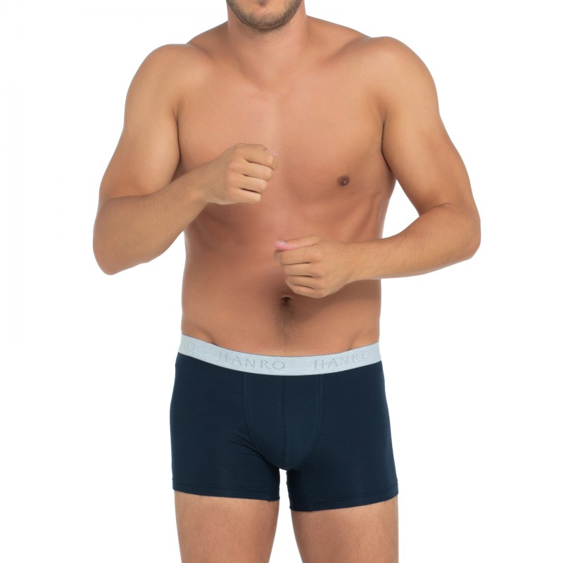 HANRO_2-er Set_Trunks_Navy und Lila