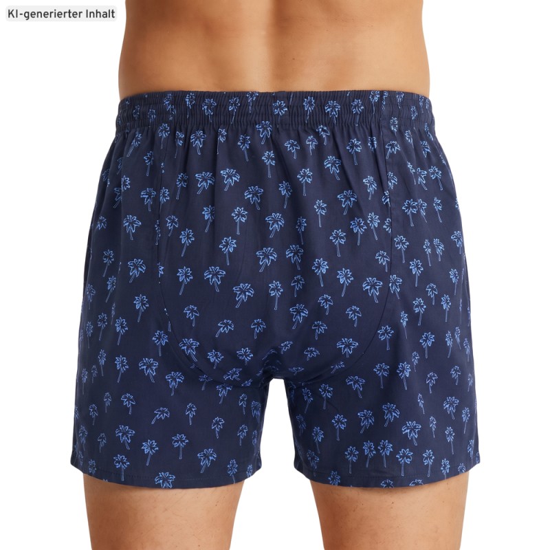 D.E.A.LInternational_Boxershorts_Dunkelblau_mit_Print