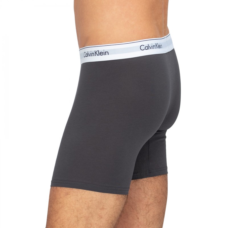CalvinKlein_5-erSetBoxerBriefs_Türkis,Beige,Blau,Hellblau,Grau