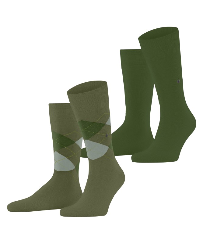 Burlington_2erSet_Socke_Grün