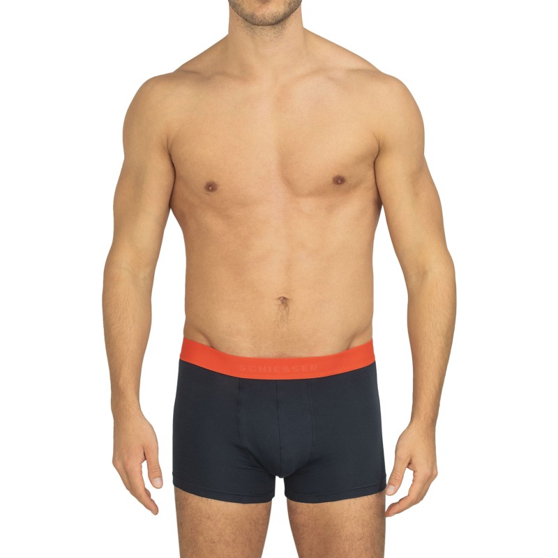 Schiesser_5-er Set_Trunks_Blau