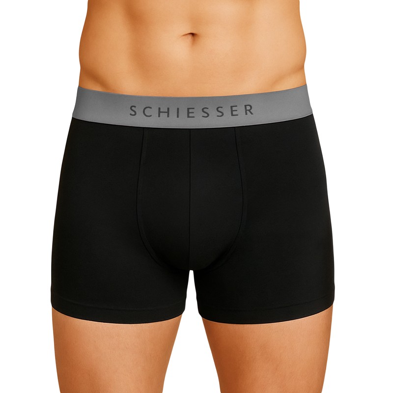 Schiesser_5-er Set_Trunks_Schwarz