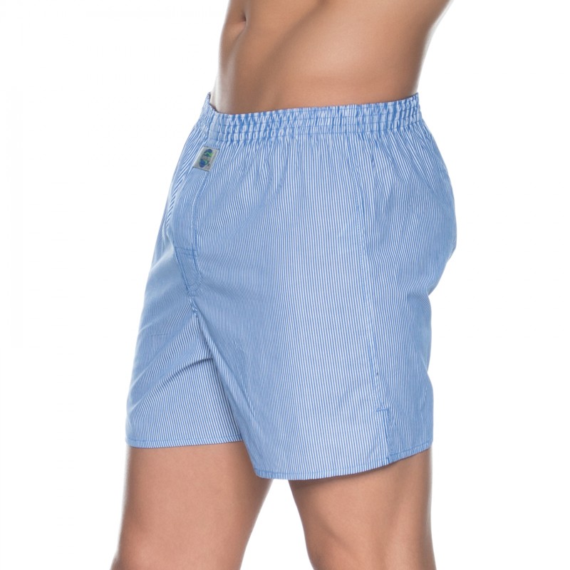 D.E.A.L International_Boxershorts_Blau_Gestreift
