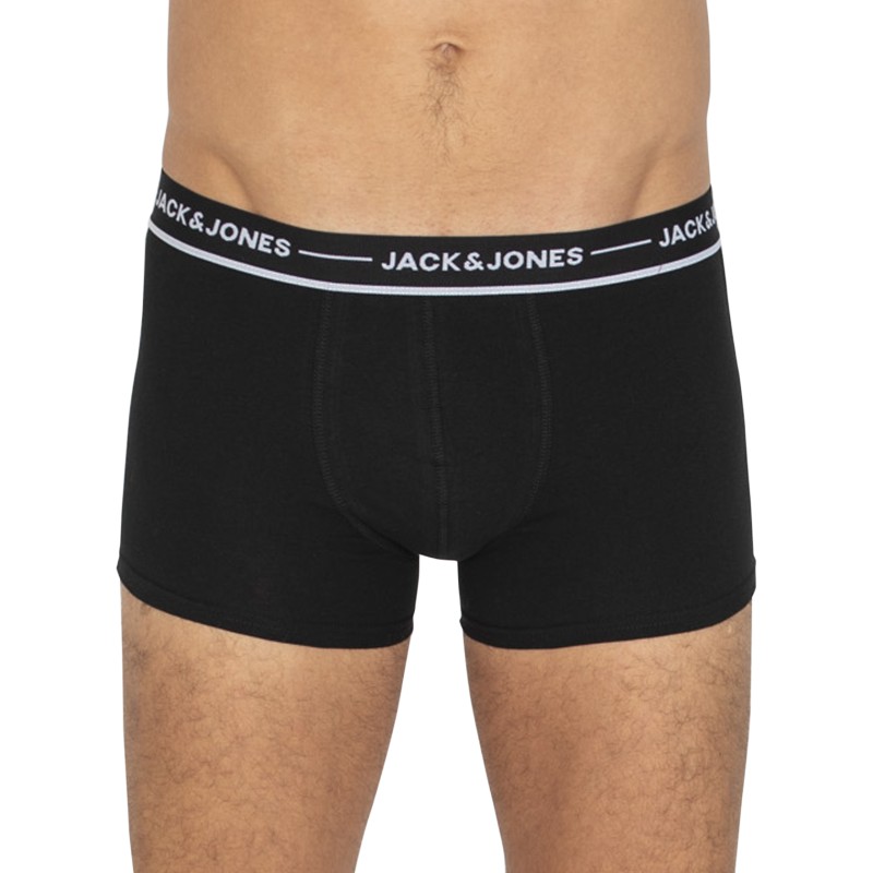 Jack & Jones_5-er Set_Trunks_Schwarz Blau Grün & Grau