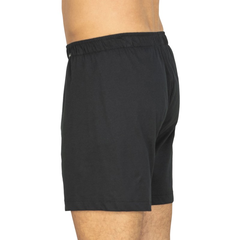 Schiesser 2-er Set Boxershorts Schwarz