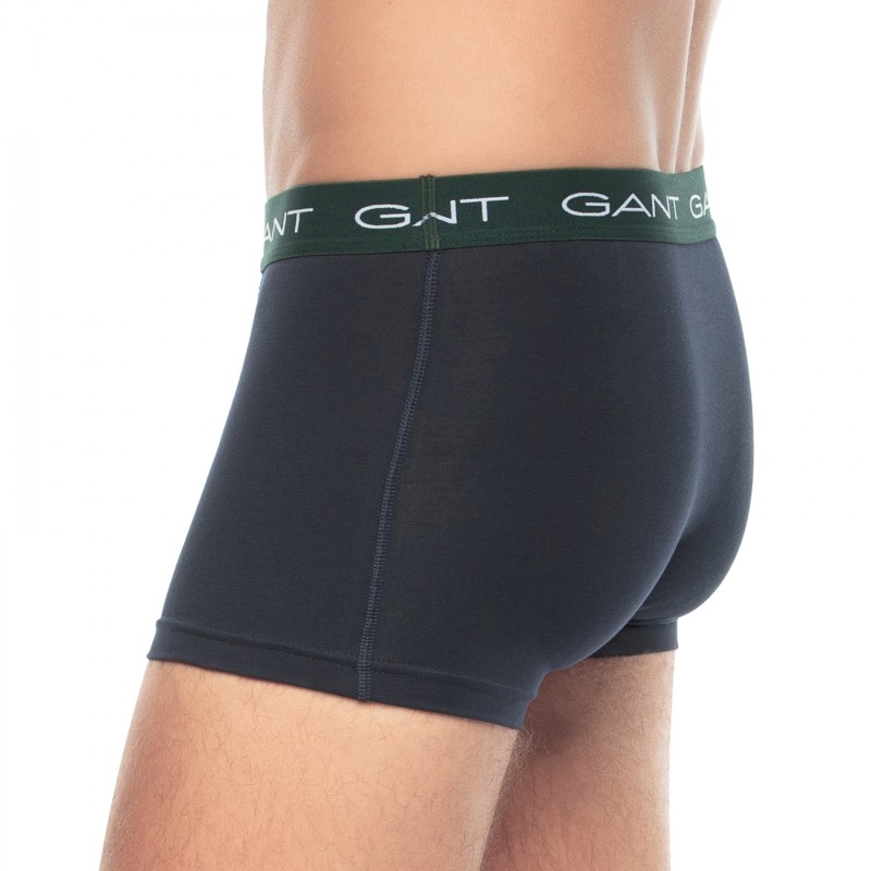 GANT_3-erSet_Trunks_Blau_mitverschiedenfarbigemWebbund
