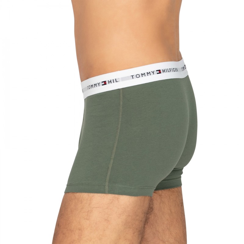 TommyHilfiger_3-erSet_Trunks_Grün,Hellblau&Rosa