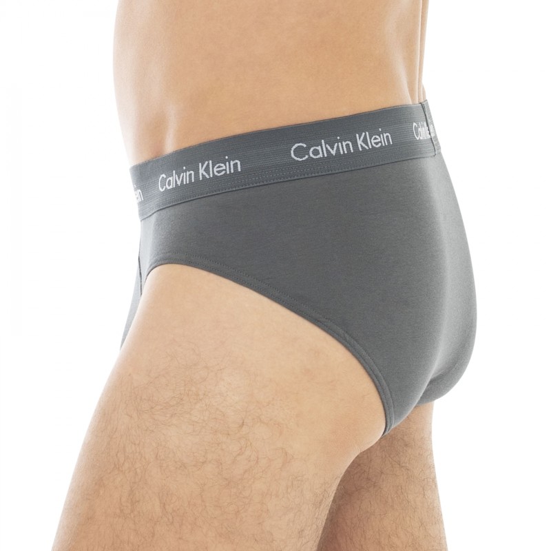 CalvinKlein_5-erSet_Slips_Pink,Grau,Orange,Schwarz&Beige